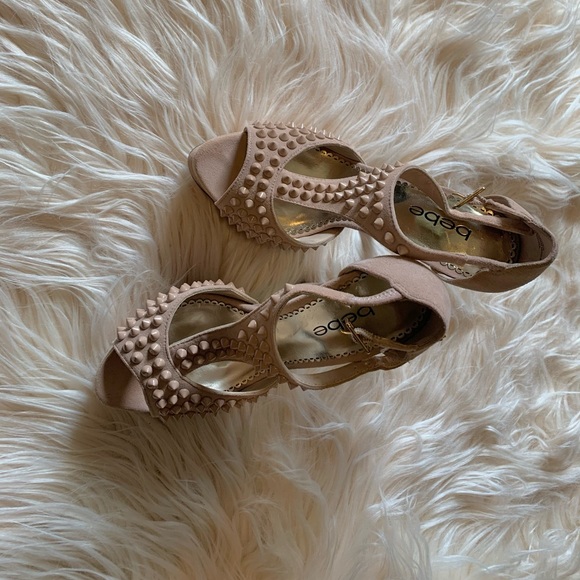 BEBE Dalia Spike Studded Sandal - Picture 2 of 7